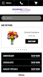 Mobile Screenshot of monroeflorist.biz