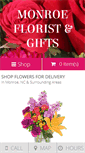 Mobile Screenshot of monroeflorist.com